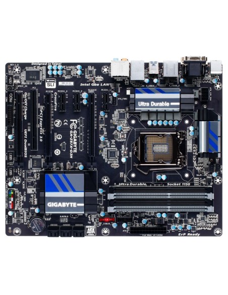Gigabyte GA-Z87X-D3H - Placa base Socket 1150 ATX 2SLI 2CFX 10 USB 3.0 HDMI DVI RGB