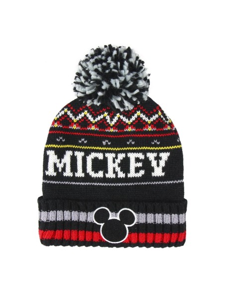 Oportunidad Cerda 2200005895 Gorro jacquard mickey, Color Negra