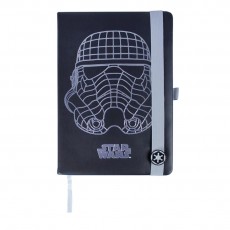 Cuaderno de notas star wars...