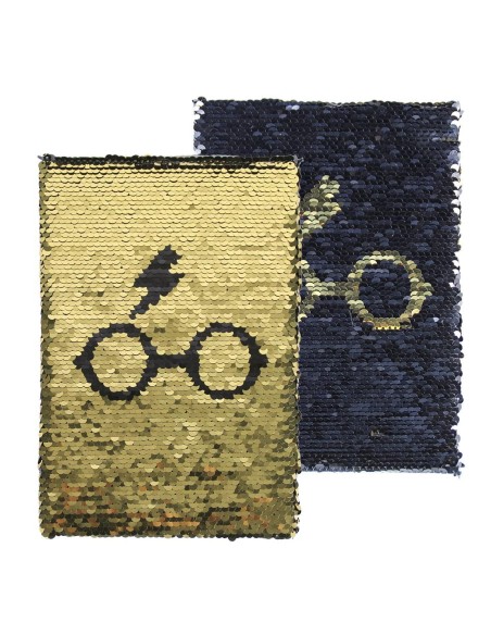 Oportunidad Cerda 2100002734 Cuaderno de notas premium harry potter, Color Dorado, Talla A5