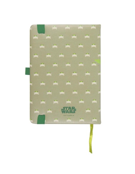 Comprar Cerda 2100003235 Cuaderno de notas polipiel the mandalorian the child, Color Verde, A5