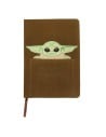 Cuaderno de notas piel the mandalorian the child, Color Marrón, A5