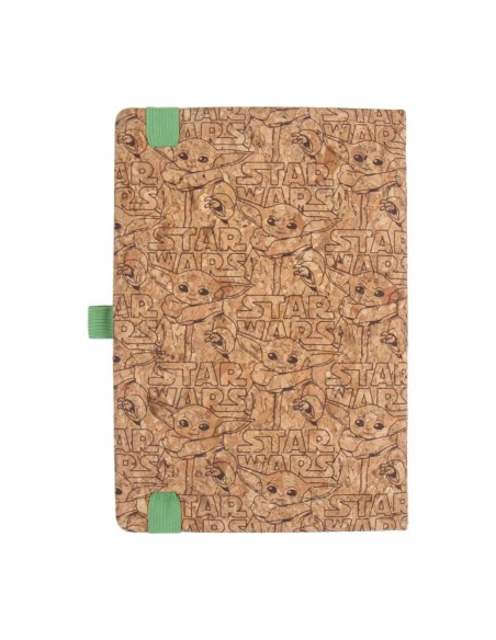 Oportunidad Cerda 2100003234 Cuaderno de notas corcho the mandalorian the child, Color Marrón, Talla A5
