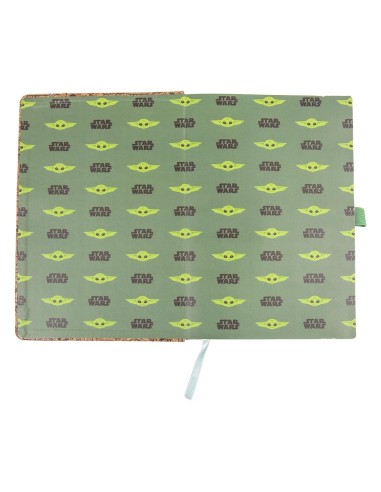 Oportunidad Cerda 2100003234 Cuaderno de notas corcho the mandalorian the child, Color Marrón, Talla A5