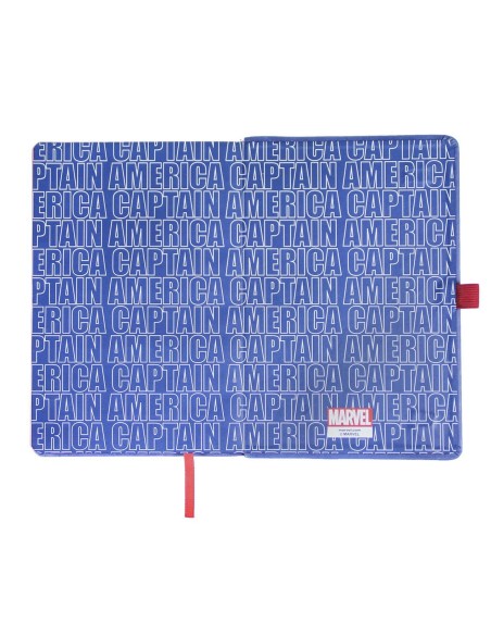 Oferta - Cerda 2100002737 Cuaderno de notas avengers capitan america, Color Negra, A5