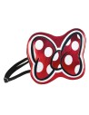 Bolso bandolera 3d polipiel minnie, Color Rojo