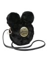 Bolso bandolera pelo mickey, Color Negra