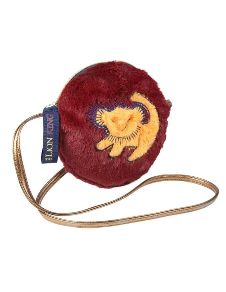 Ofertón Cerda 2100002795 Bolso bandolera pelo lion king, Color Burdeos