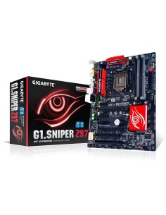 Gigabyte G1.SNIPER Z97 - Placa base (32 GB de RAM, DDR3-SDRAM, DIMM, Serial-ATA): GIGABYTE: Kiwiku.com: Informática