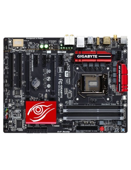 Gigabyte G1.SNIPER Z97 - Placa base (32 GB de RAM, DDR3-SDRAM, DIMM, Serial-ATA): GIGABYTE: Kiwiku.com: Informática