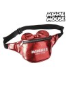 Bolso riñonera polipiel minnie, Color Rosa