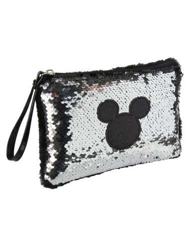 Oportunidad Cerda 2100002666_T14C-C02 Bolso de fiesta lentejuelas mickey, Color Negra, Talla 14 CM