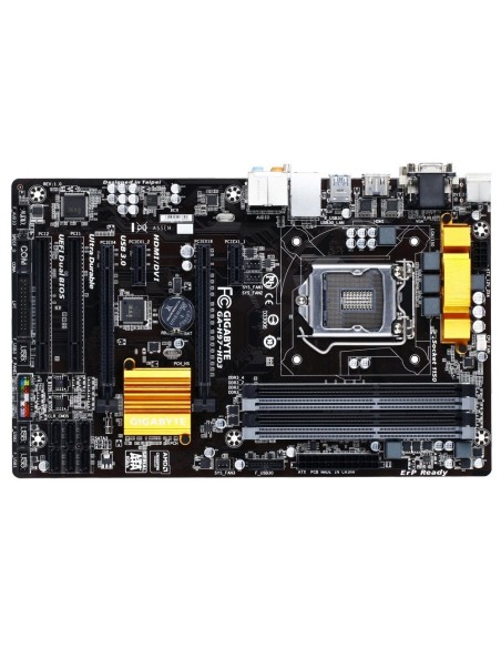 Gigabyte H97-HD3 - Placa base (Intel, DDR3-SDRAM Dual Channel, SATA, 2 x PCI 2.0, 6 x USB 3.0/2.0, 8 x USB 2.0/1.1), negro: GIGA