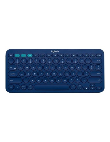Teclado Logitech K380 MultiDispositivo Bluetooth Azul Ingles UK