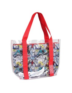 Mejor Precio en Cerda 2100002897 Bolso asas transparente marvel, Color Blanco