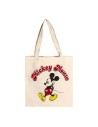 Bolso asas algodón mickey, Color Blanco