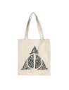 Bolso asas algodón harry potter, blanca