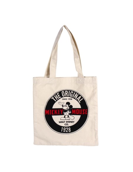 Oportunidad Cerda 2100002945 Bolso asas algodón The Original mickey, Color Blanco