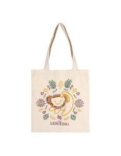 Mejor Precio en Cerda 2100002894 Bolso asas algodón lion king, Color Blanco