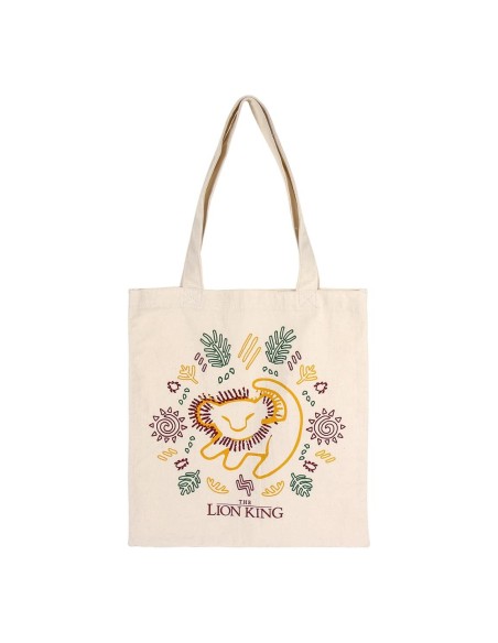 Mejor Precio en Cerda 2100002894 Bolso asas algodón lion king, Color Blanco