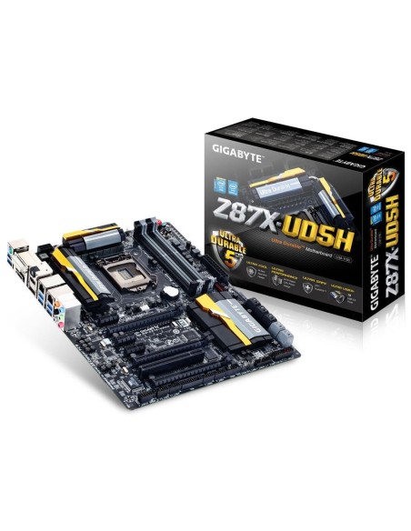 Gigabyte GA-Z87X-UD5H - Placa base Socket Intel LGA1150 4 x DDR3 DIMM hasta 64 GB 10 x SATA 10 x usb