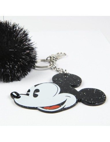 Oferta - Cerda 2600000236 Llavero acrilico pompom mickey cara, Color Negra