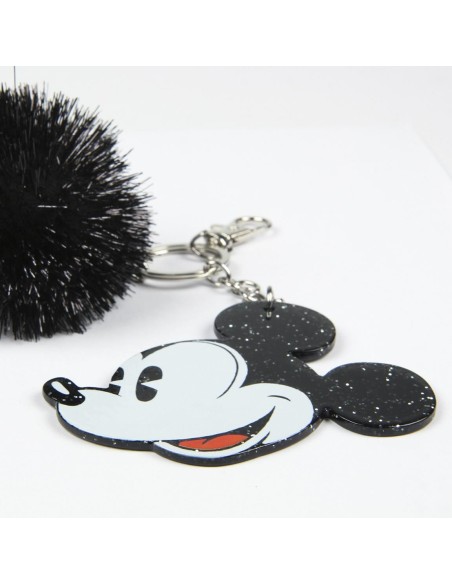 Oferta - Cerda 2600000236 Llavero acrilico pompom mickey cara, Color Negra