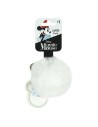 Llavero pompom minnie, Color Blanco, Talla T.UNICA