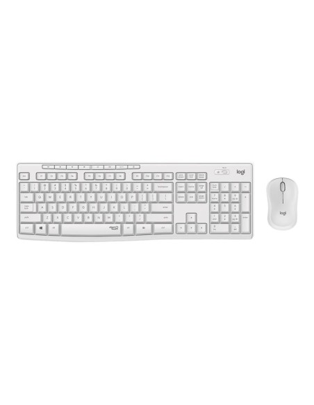 Kit Teclado y Ratón Logitech MK295 Silent Blanco Alemán
