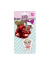 Llavero 3d lol, Color Rojo, Talla T.UNICA