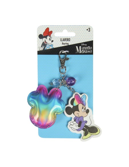 Ofertón Cerda 2600000871_TU-C20 Llavero 3d minnie,Arco Iris, Talla T.UNICA