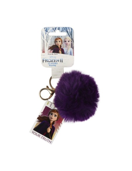 Oferta - Cerda 2600000821_TU-C05 Llavero pompom frozen 2, Color Lila, Talla T.UNICA