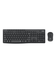 Kit Teclado y Ratón Logitech MK295 Silent Negro Aleman