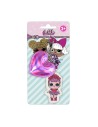 Llavero 3d lol, Color Lila, T.UNICA