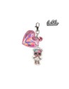 Llavero 3d lol, Color Rosa, T.UNICA