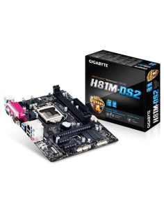 Gigabyte H81M-DS2 - Placa base Intel H81 (Socket 1150, 2DDR3, 16 GB, VGA, 2 sata3, 2 USB3): Kiwiku.com: Informática