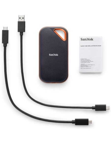 Disco Duro SanDisk Extreme Pro Portable SSD 2TB SDSSDE80-2T00-G25