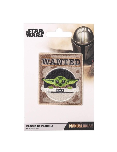 Oportunidad Cerda 2600001223 Parche the mandalorian the child, Color Marrón