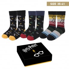 Pack 3 calcetines harry potter
