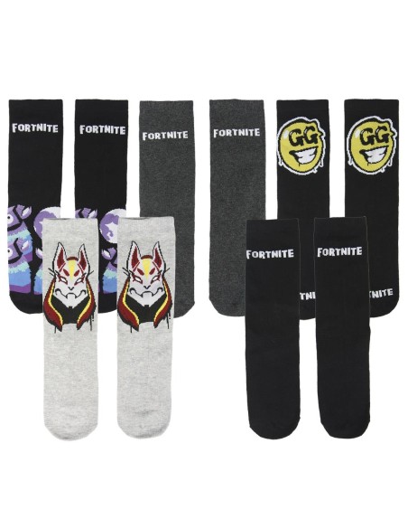 Mejor Precio en Cerda 2200005080_T3538-C02 Pack calcetines fortnite, Color Negra, Talla T.35/38