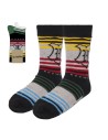 Calcetines harry potter, Color Negra, rayas T.U.(40-46)
