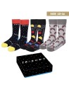 Pack calcetines 3 piezas friends, T.U.(40-46)