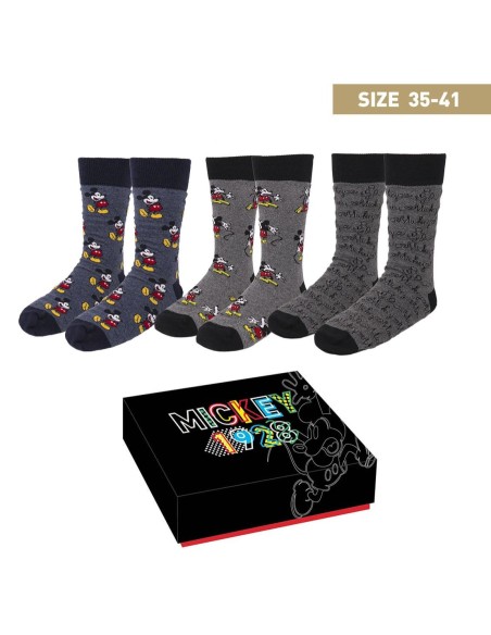 Ofertón Cerda 2200007096 Pack calcetines 3 piezas mickey, T.U.(35-41)