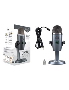 Blue Microphones Yeti Nano Micrófono USB de condensador profesional