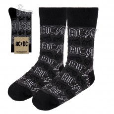 Calcetines acdc, gris...