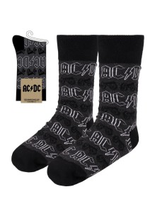 Oferta - Cerda 2200006589_40-46-C52 Calcetines acdc, gris T.U.(40-46)