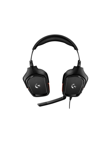 Auriculares Gaming Logitech G332 jack 3.5 mm Rojo-Negro