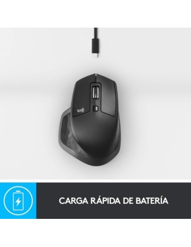 Raton logitech MX Master 2S inalambrico grafito 910-005139
