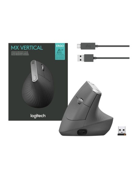 Oferta - Ratón Vertical Logitech MX Inalambrico. 910-005448