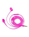 Auriculares Intrauditivos Trust Duga Rosa Neon con Micrófono